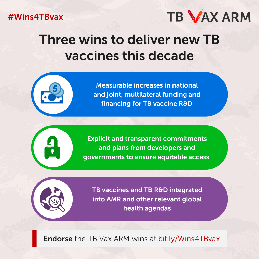 Reflections from the TB Vax ARM Webinar on the #Wins4TBVax - Working ...